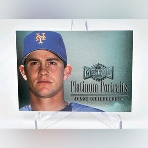 1996 Metal Universe Jason Isringhausen Platinum Portraits #4 New York Mets